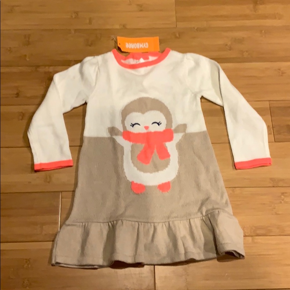 Gymboree Sweater Dress - Penguin 18-24mo